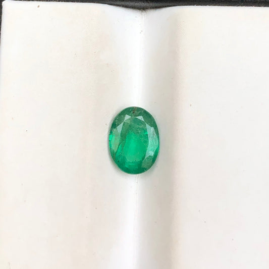1.10Ct Emerald for sale - Budh Ratna - Zamurd - Pachu Stone, Markat Mani Stone - 9x7mm