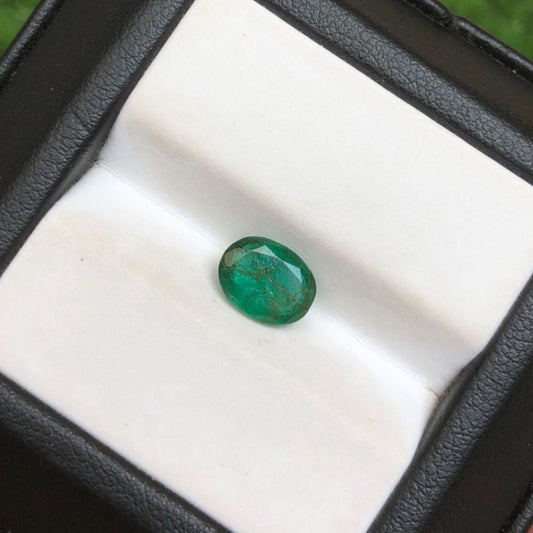 1.20ct Emerald for sale - Budh Ratna - Zamurd - Pachu Stone, Markat Mani Stone - 9x7mm