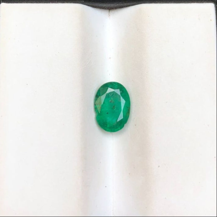 0.95Ct Emerald for sale - Budh Ratna - Zamurd - Pachu Stone, Markat Mani Stone - 9x6mm (Copy)