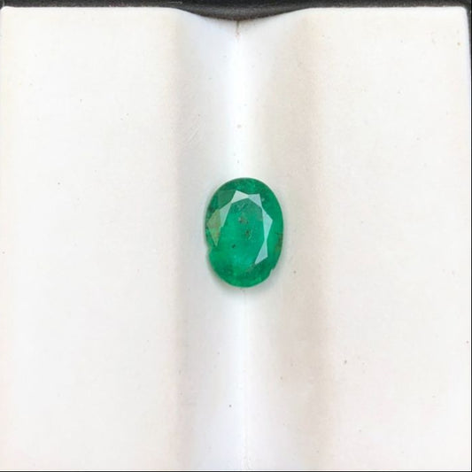 0.95Ct Emerald for sale - Budh Ratna - Zamurd - Pachu Stone, Markat Mani Stone - 9x6mm (Copy)