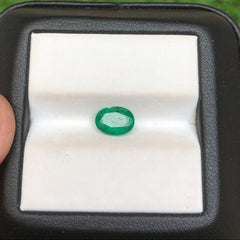 0.95Ct Emerald for sale - Budh Ratna - Zamurd - Pachu Stone, Markat Mani Stone - 9x6mm (Copy)