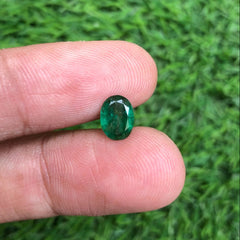 1.20ct Emerald for sale - Budh Ratna - Zamurd - Pachu Stone, Markat Mani Stone - 9x7mm