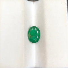 1.30ct Emerald for sale - Budh Ratna - Zamurd - Pachu Stone, Markat Mani Stone - 9x7mm