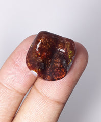 Beautiful Buddly Fire Agate Carving - Agata De Fuego