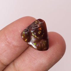 MultiFire Rare Mexicna Fire Agate Cabochon