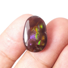 Purple Mexican Rare Fire Agate - Agata De Fuego