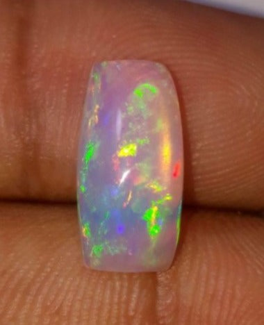 3.6ct AAA Quality Opal for Sale - White Fire Opal - Welo Opal - Water Opal - October Birthstone - 15x8mm