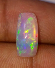 3.6ct AAA Quality Opal for Sale - White Fire Opal - Welo Opal - Water Opal - October Birthstone - 15x8mm