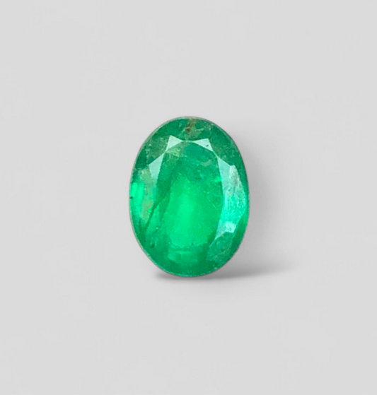 1.10Ct Emerald for sale - Budh Ratna - Zamurd - Pachu Stone, Markat Mani Stone - 9x7mm