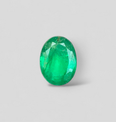1.10Ct Emerald for sale - Budh Ratna - Zamurd - Pachu Stone, Markat Mani Stone - 9x7mm