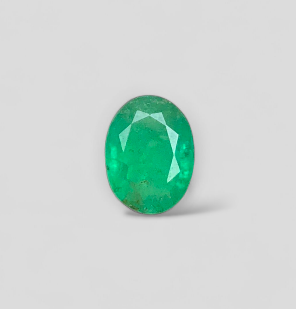 1.10Ct Emerald for sale - Budh Ratna - Zamurd - Pachu Stone, Markat Mani Stone - 9x7mm