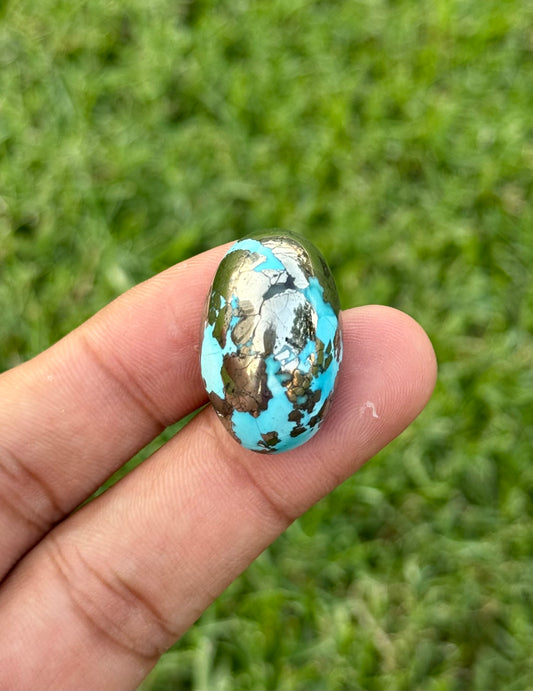 72ct Natural Turquoise - Feroza Stone