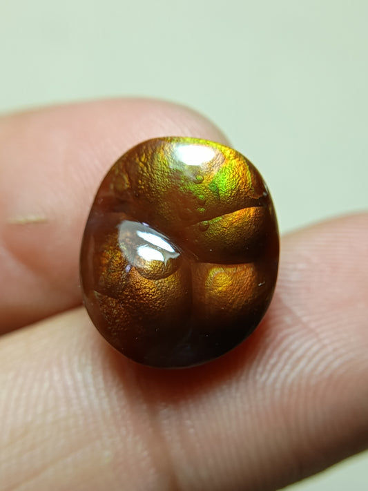 Agate De Feugo -  Rare Mexican Fire Agate