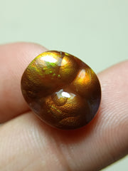 Agate De Feugo -  Rare Mexican Fire Agate