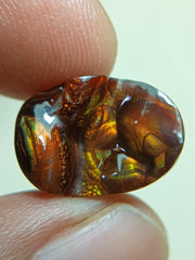 Rare Agate De Feugo -  Rare Fire Agate