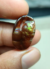 Rare Fire Agate Oval Shape- Agate De Feugo