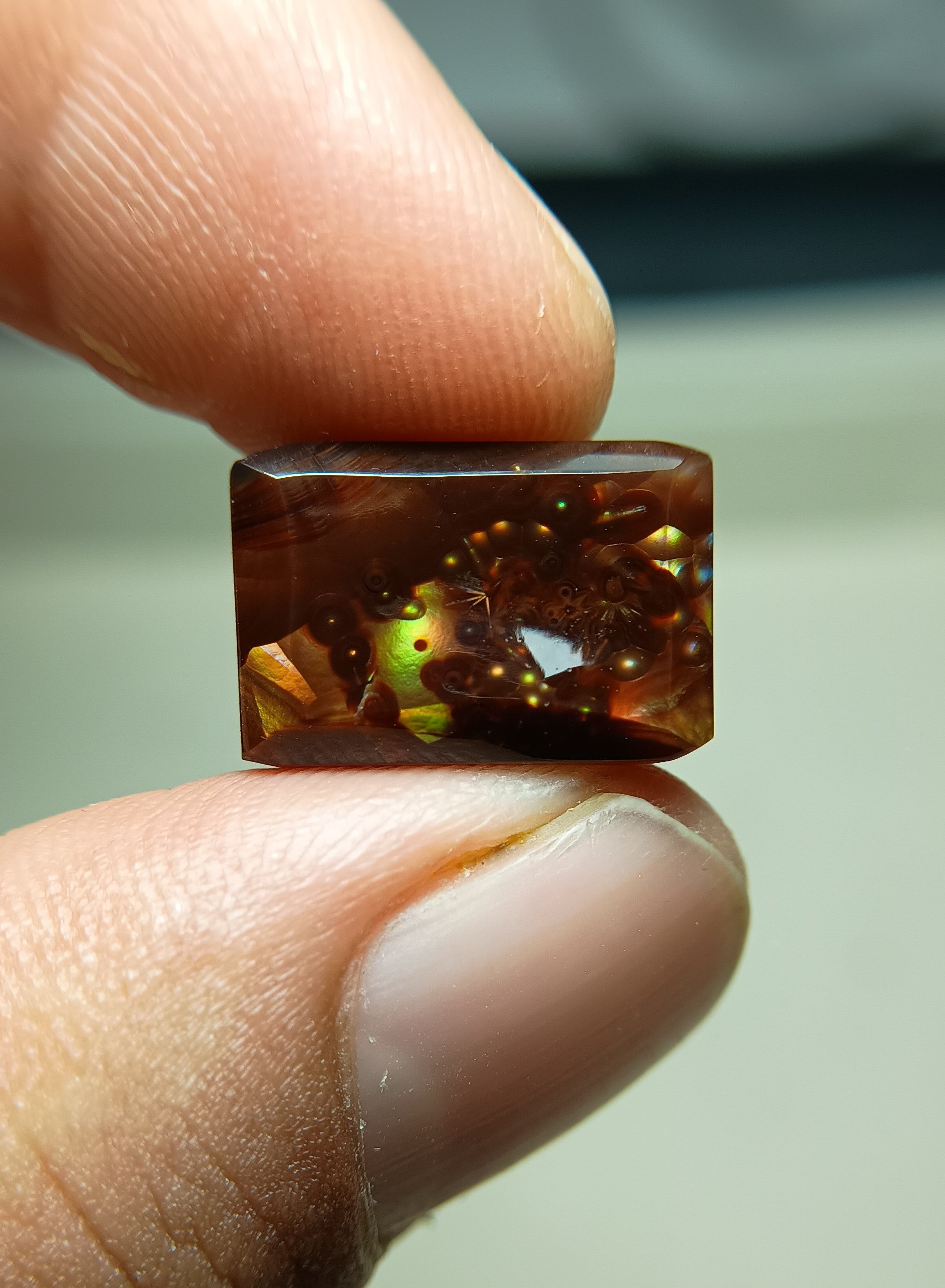 Fire Agate Cabochon - Agate De Feugo