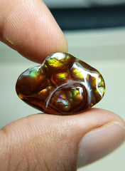 Fire Agate Carving - Agate De Feugo