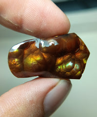 Rare Fire Agate Carving - Agate De Feugo