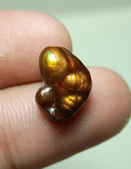 Rare Fire Agate Carving - Agate De Feugo