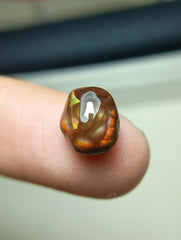 Mexican Fire Agate Carving