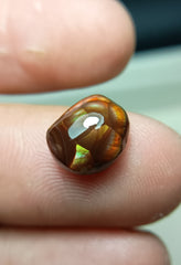 Mexican Fire Agate Carving