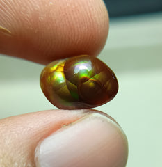 Mexican Fire Agate Carving