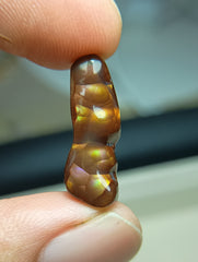 Mexican Fire Agate Carving