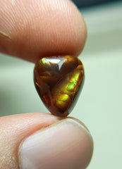 Mexican Fire Agate Carving