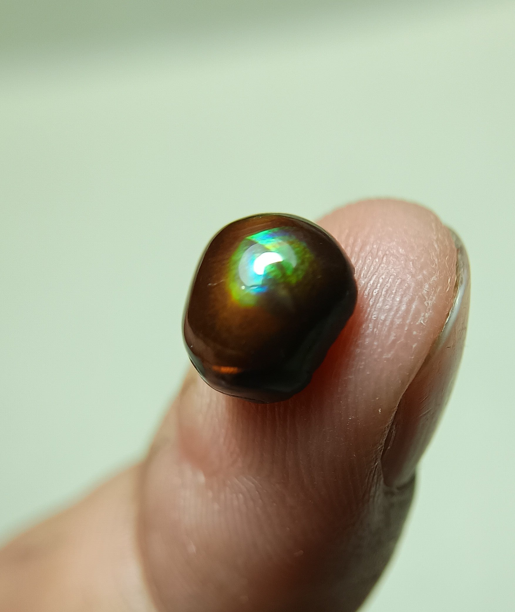 Mexican Fire Agate Carving