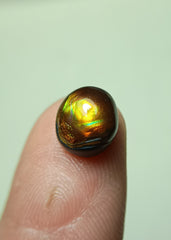 Mexican Fire Agate Carving