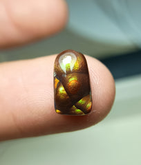 Mexican Fire Agate Carving