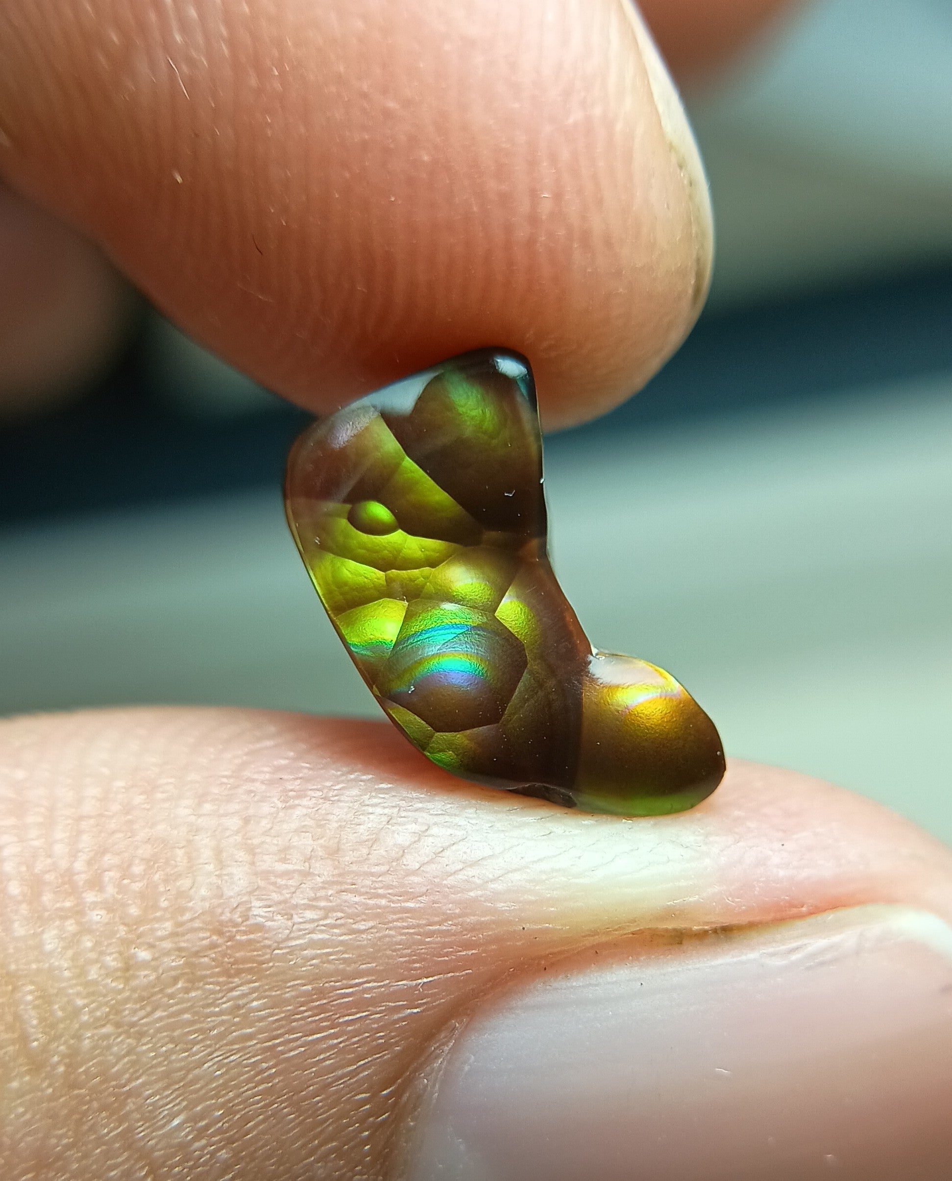 Mexican Fire Agate Carving