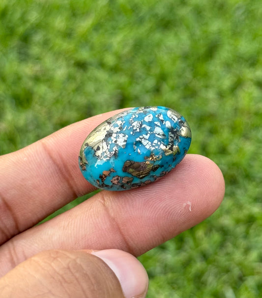 55ct Natural Turquoise - Feroza Stone