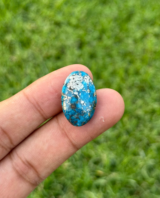 22ct Natural Turquoise - Feroza Stone