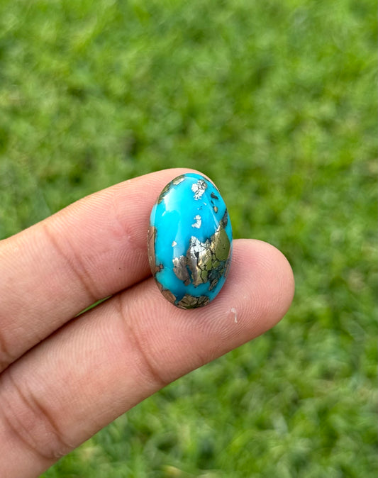 28ct Natural Turquoise - Feroza Stone