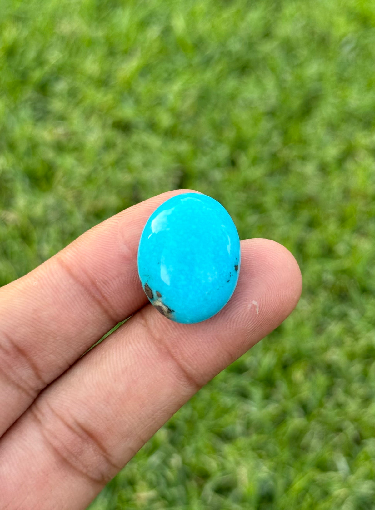 29ct Natural Turquoise - Feroza Stone