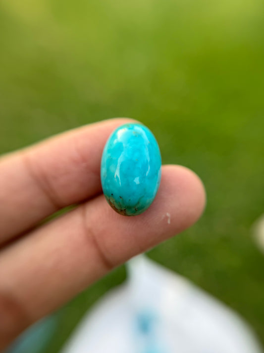 17ct Natural Turquoise - Feroza Stone