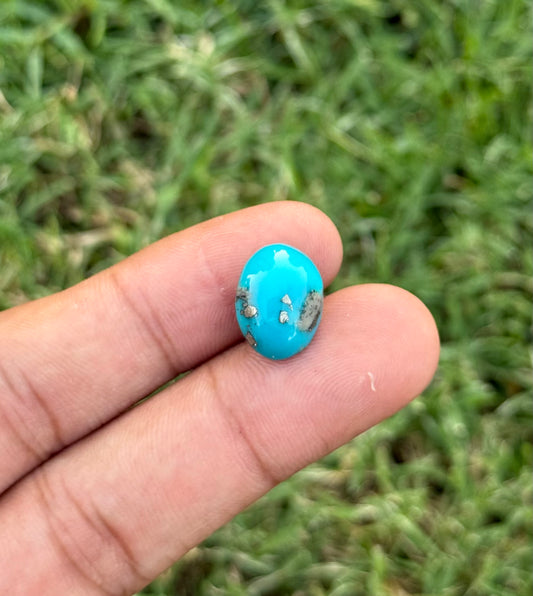 7.7ct Natural Turquoise - Feroza Stone