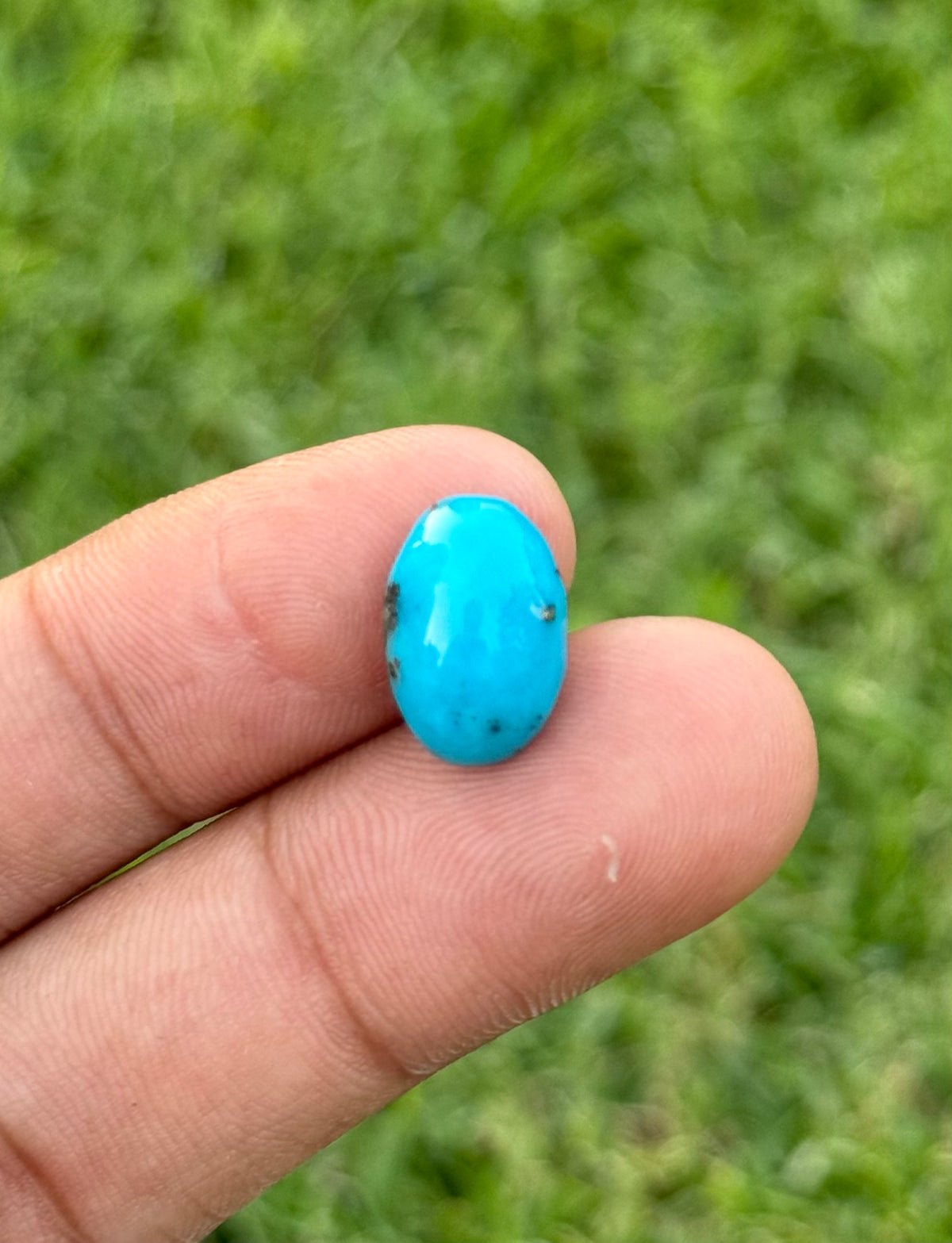 5.4ct Natural Turquoise - Feroza Stone