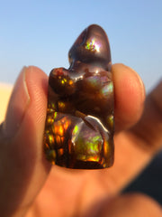 Multifire A-Garde Rare Mexican Fire Agate