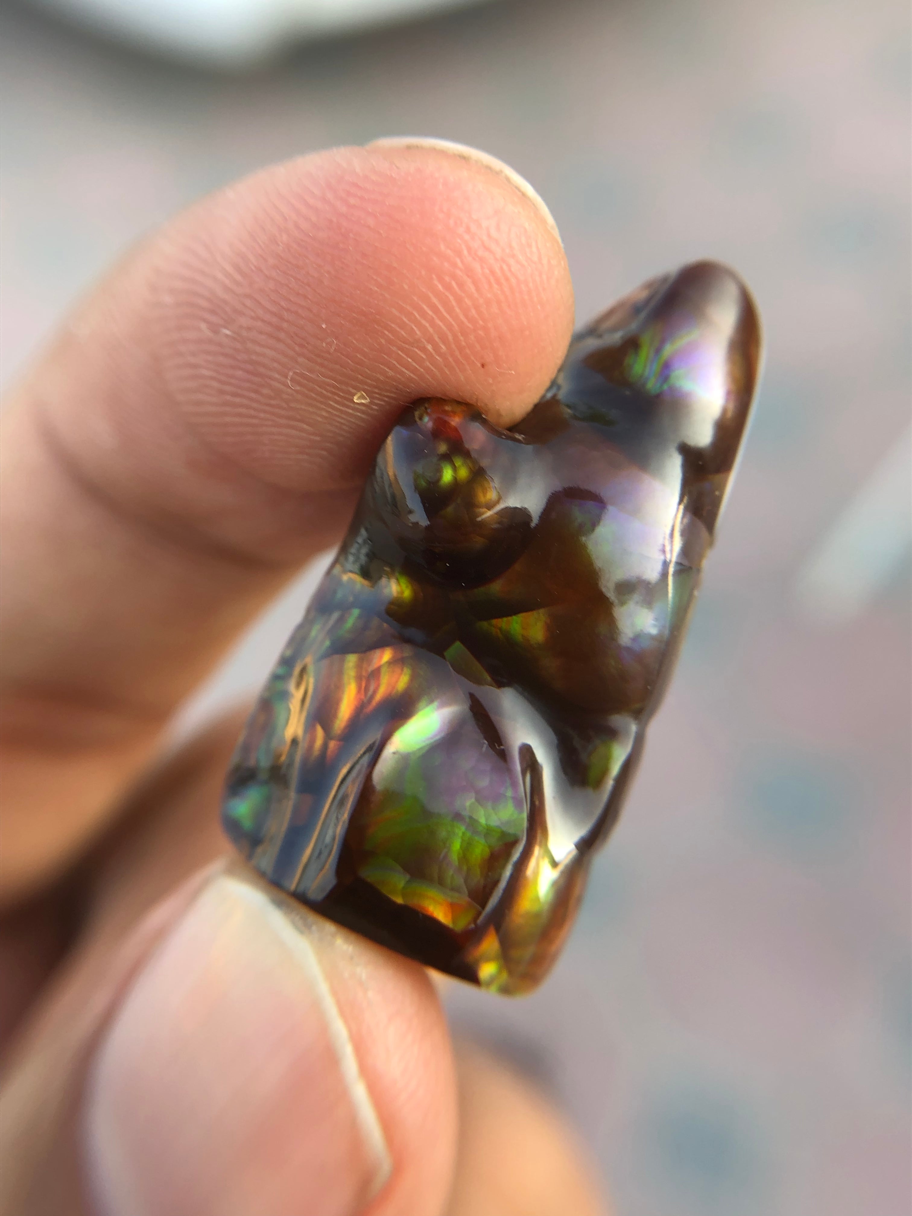 Multifire A-Garde Rare Mexican Fire Agate