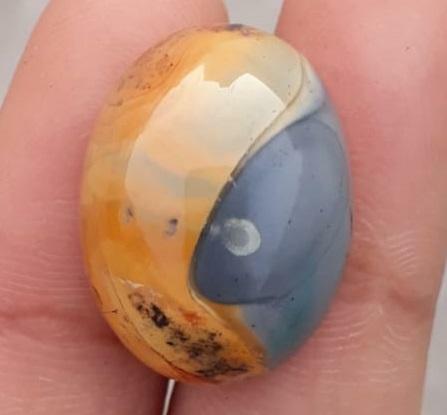 23.8ct Jasper - Maligano Jasper Cabochon - Jasper Maligano- 21x17mm