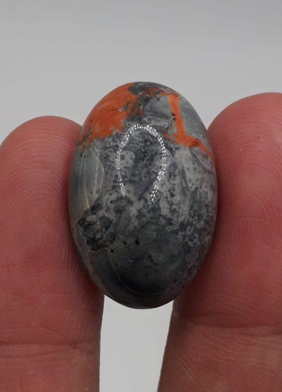 25ct Jasper - Maligano Jasper Cabochon - Jasper Maligano- 24x15mm