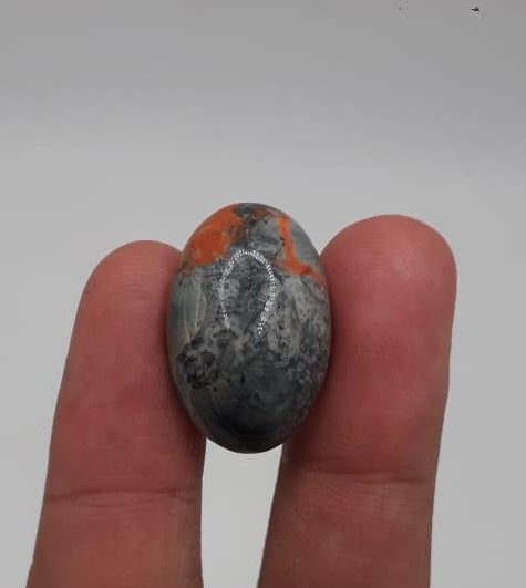 25ct Jasper - Maligano Jasper Cabochon - Jasper Maligano- 24x15mm