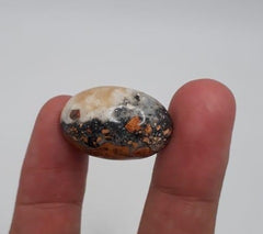 26ct Jasper - Maligano Jasper Cabochon - Jasper Maligano- 25x16mm