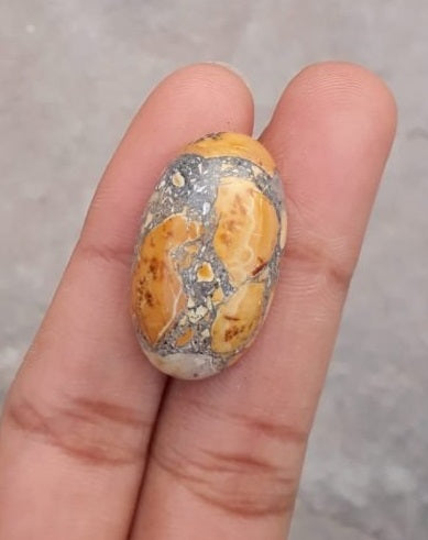 28.4ct Jasper - Maligano Jasper Cabochon - Jasper Maligano- 28x16.5mm