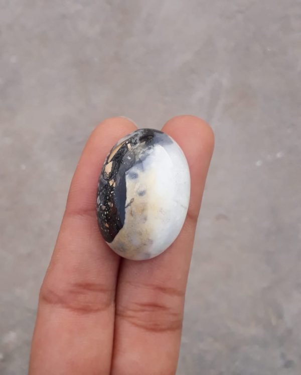 30ct Jasper - Maligano Jasper Cabochon - Jasper Maligano- 30x19.5mm