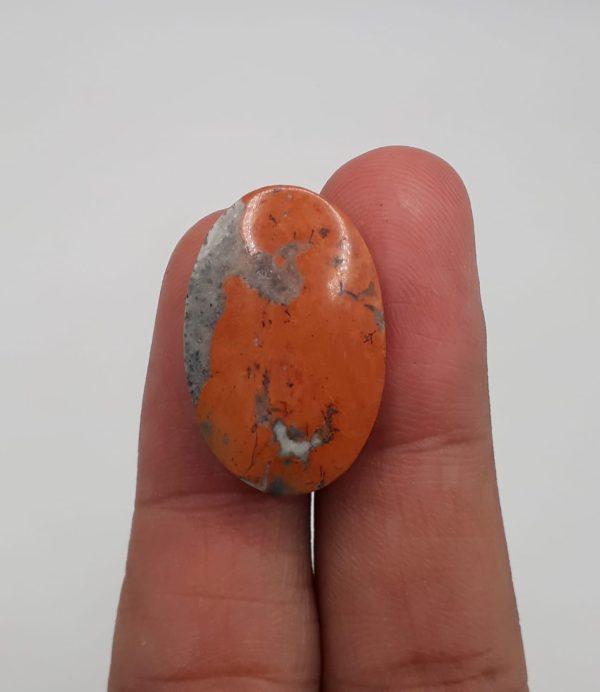 31.3ct Jasper - Maligano Jasper Cabochon - Jasper Maligano- 25x16mm