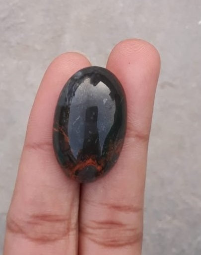 31ct Jasper - Maligano Jasper Cabochon - Jasper Maligano- 29x18.5mm